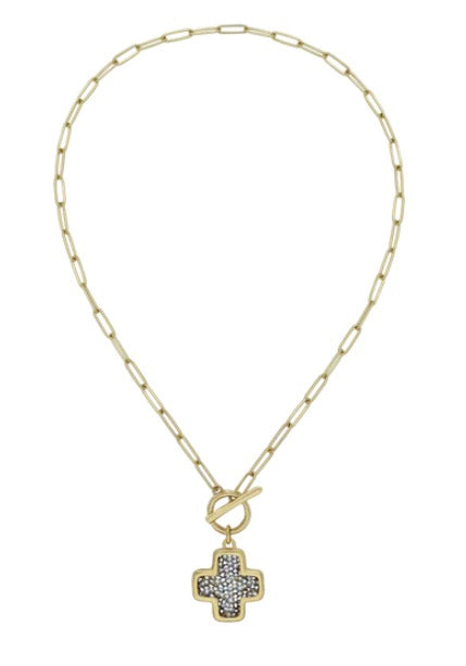 Kristal Life in Balance Toggle Necklace