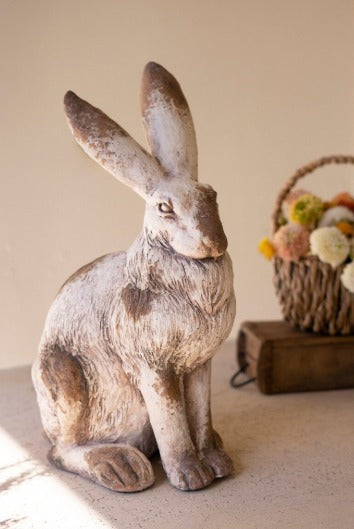 Faux Concrete Rabbit