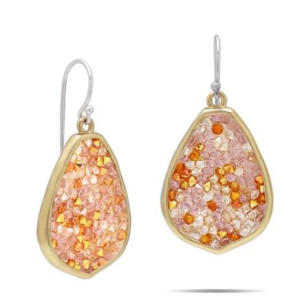 Kristal Petal Earrings - Honeyglow