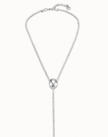 Long adjustable chain necklace
