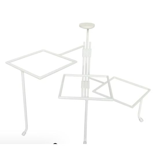 triple tier stand - square