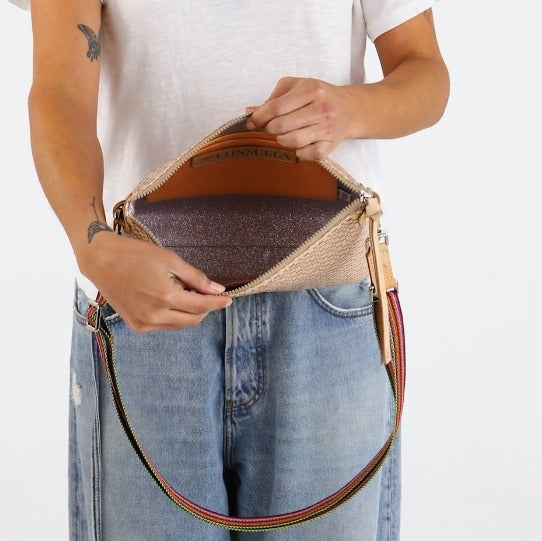 Downtown Crossbody, Pearl