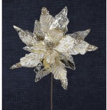 CHAMPAIGN VEL SHEER POINSETTIA STEM
