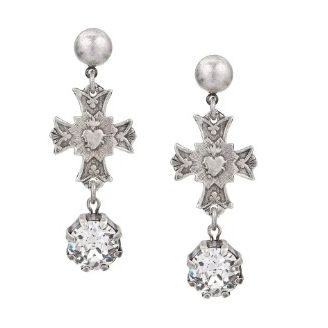 The Immaculate Earrings – Crystal