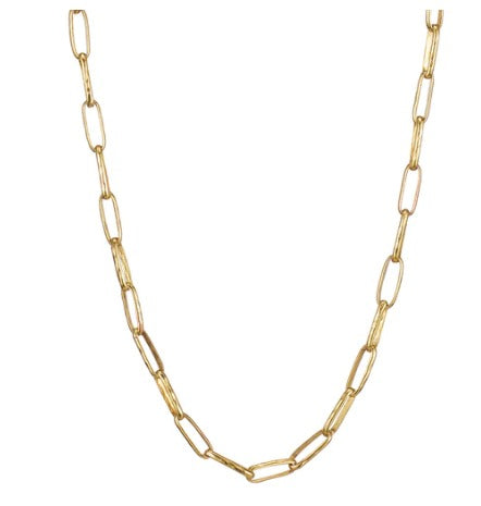 Seppo Chain - Ceramic Coated Brass - 18"