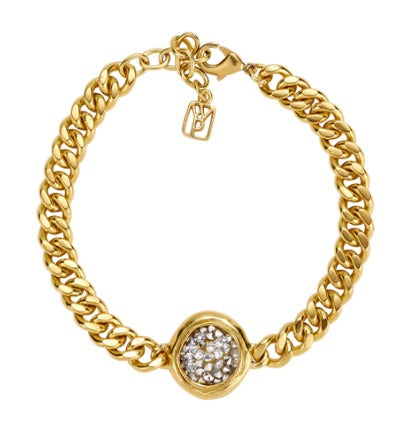 Kristal Dome Figaro Bracelet