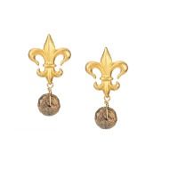 The FK Fleur Earrings – Lab D’Or