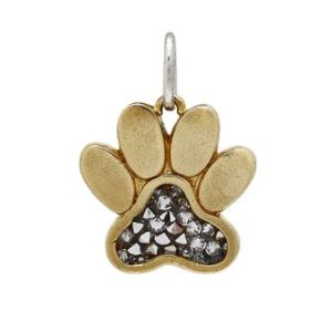 Kristal "Always Near" Dog Paw Pendant