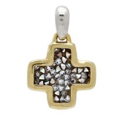 Life in Balance Cross Charm