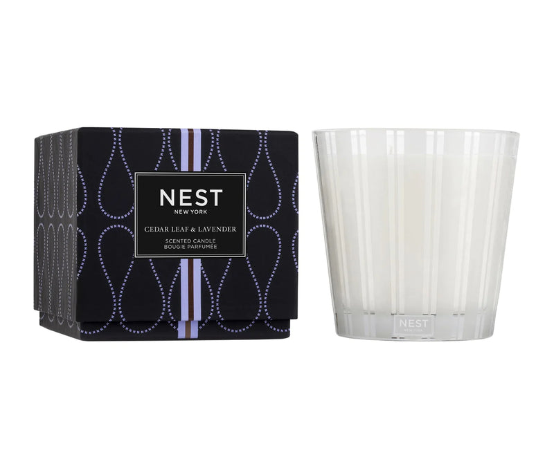 3 Wick Cedar Leaf & Lavendar