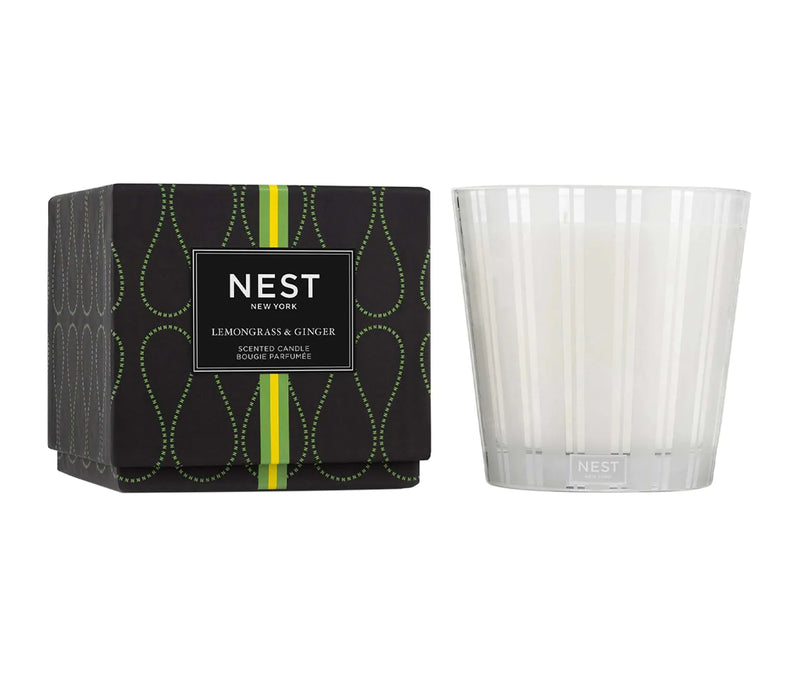 3 Wick Lemongrass & Ginger