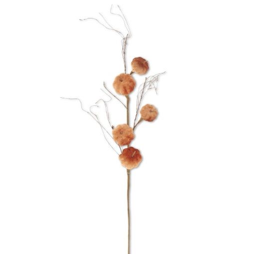Orange Velvet Pumpkin Stem