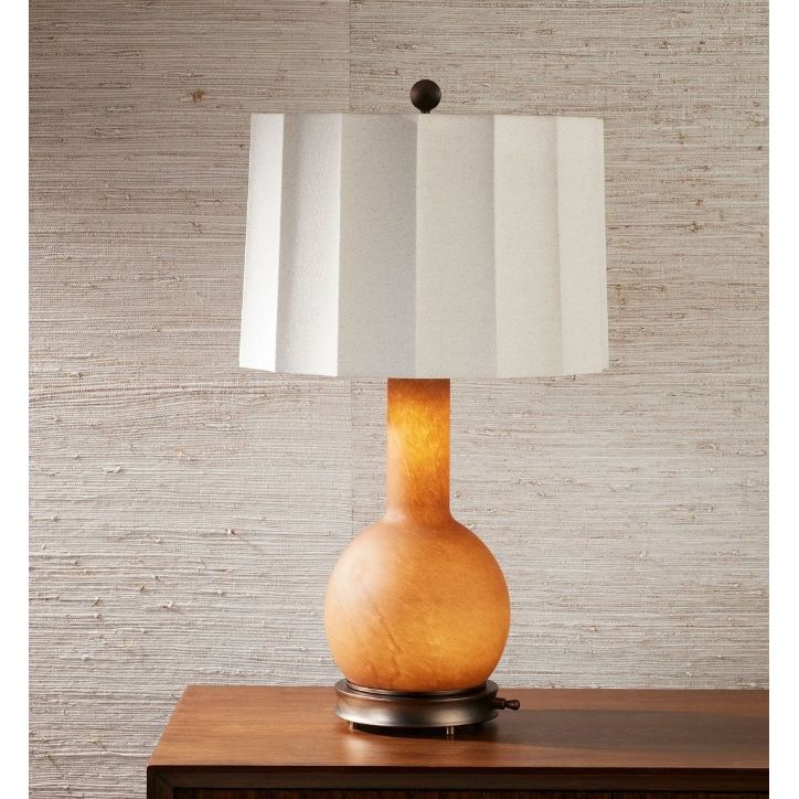 Light Hearted Table Lamp - Smoky Alabaster