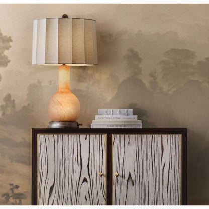 Light Hearted Table Lamp - Smoky Alabaster
