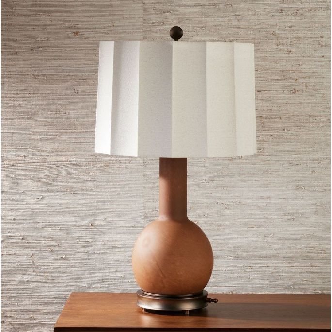 Light Hearted Table Lamp - Smoky Alabaster