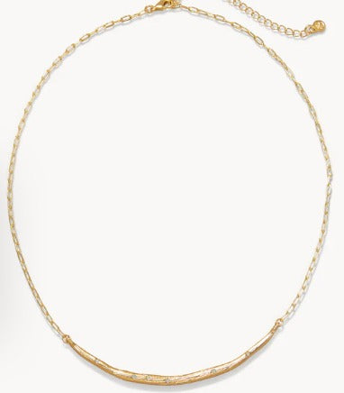 Sand Bar Necklace White Opal