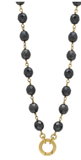 Ensemble Necklace - Hematite - 18"