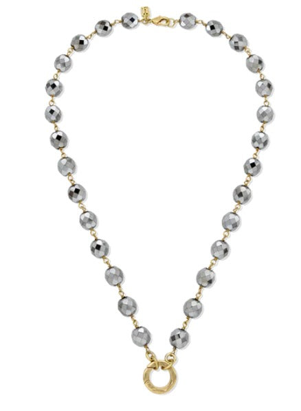 Ensemble Necklace - Bright Silver - 18"
