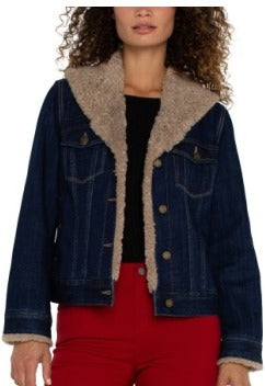 Sherpa Collar Trucker Jacket