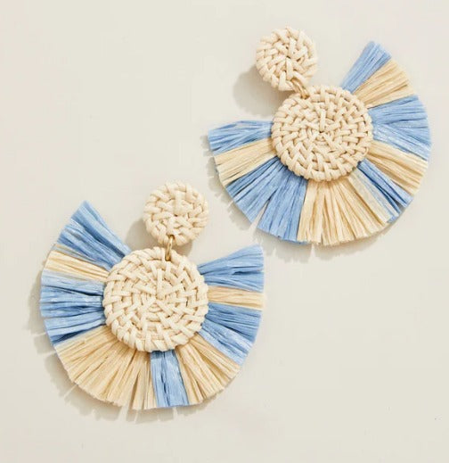 Callawassie Earrings Blue