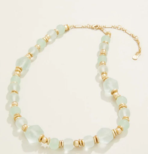 Poolside Necklace 16" Sea Foam