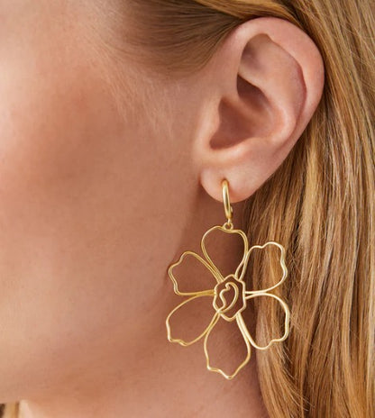 Granny Flower Earrings