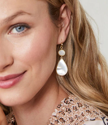 Mother of Pearl Batina Earrings