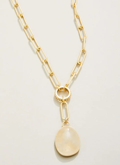 Glen Falls Necklace 17" Frosty Grey