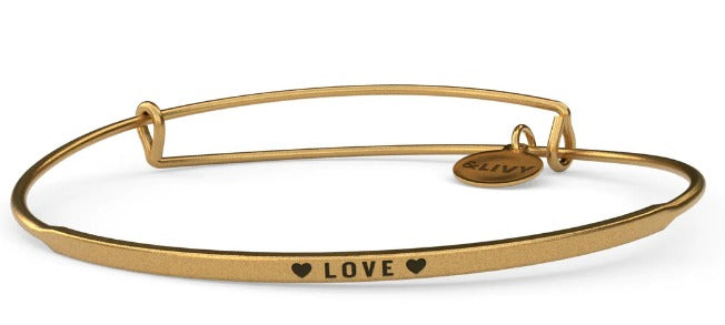Love (Hearts) Bangle