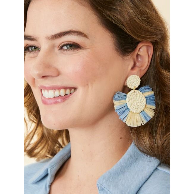 Callawassie Earrings Blue