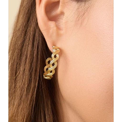 Wilson Creek Hoop Earrings Gold