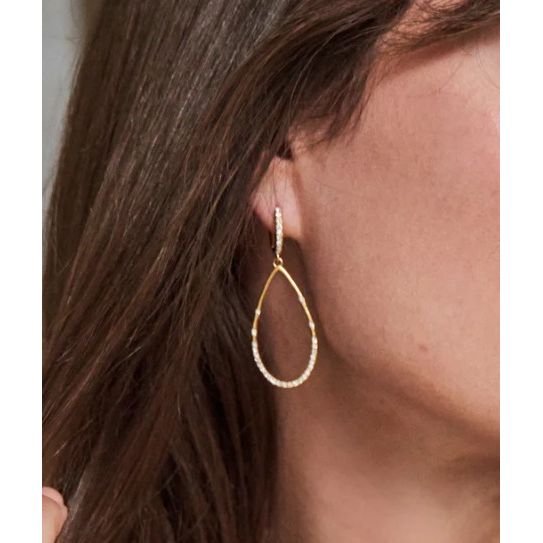 Carteret Earrings Crystal