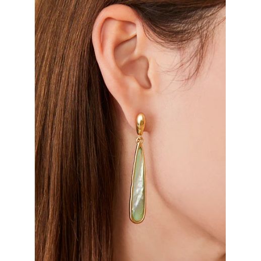 Drip Earrings Sea Foam
