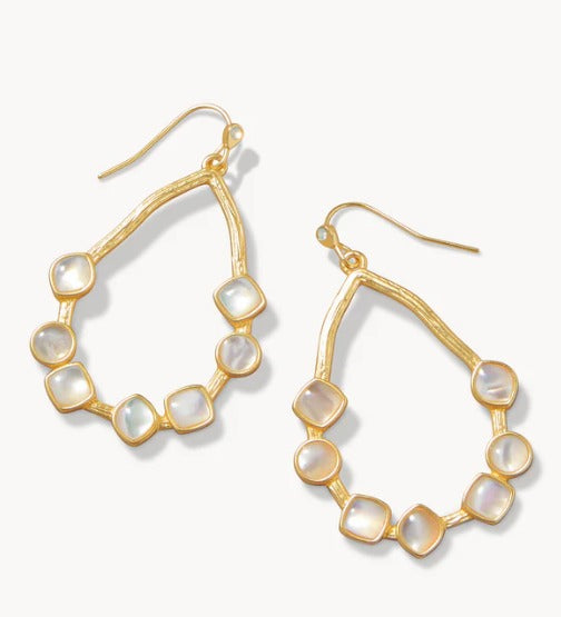Maera Earrings Mother-of-Pearl