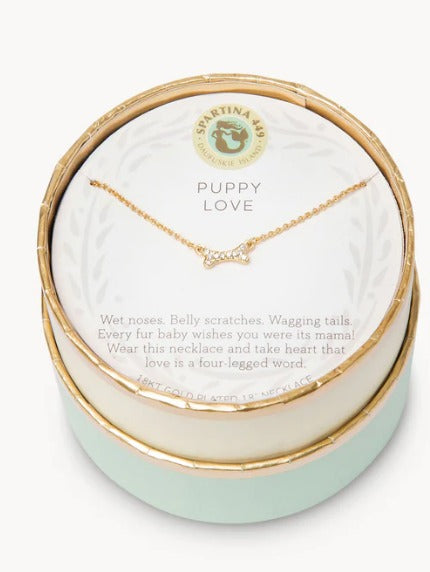 Necklace Puppy Love/Bone