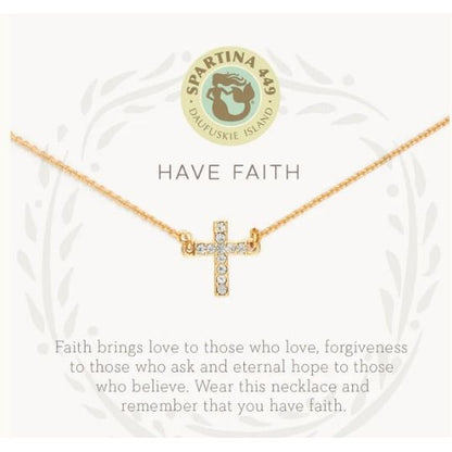 Sea La Vie Have Faith Necklace