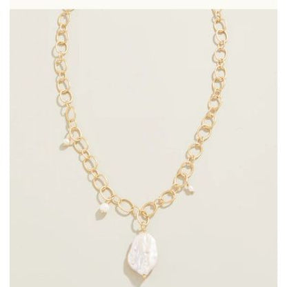 Appoline Necklace 18" Pearl