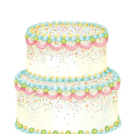 DIE-CUT BIRTHDAY CAKE PLACEMAT