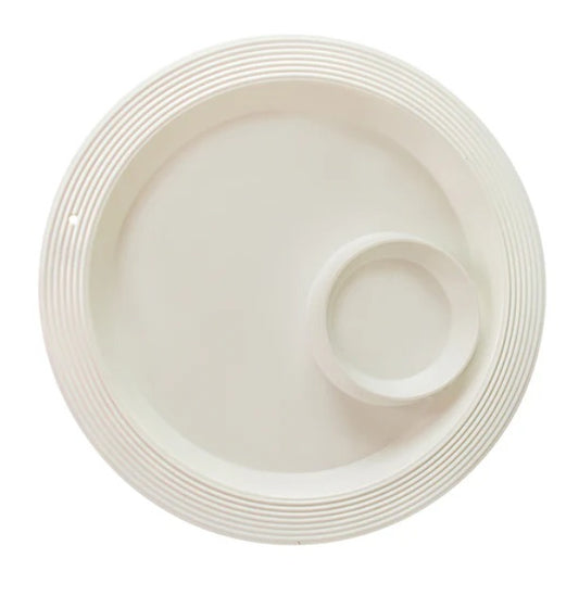 pinstripes melamine chip and dip - pinstripes