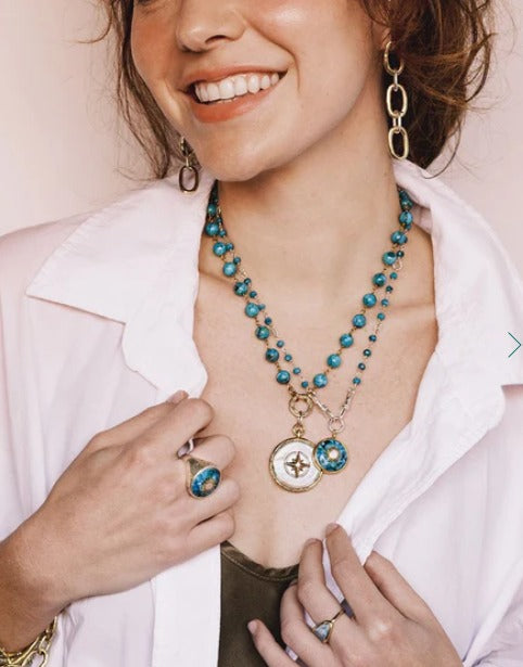 Infinite Sky Turquoise Everything Necklace