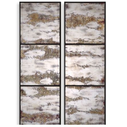 Rahila Mirrored Wall Panels, S/2