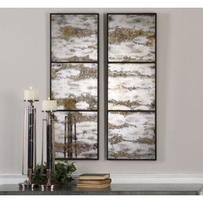 Rahila Mirrored Wall Panels, S/2