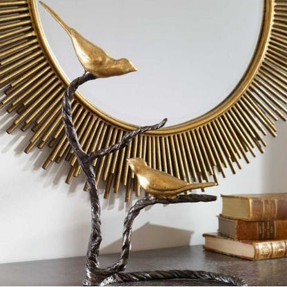 Birds on a Limb Sculpture