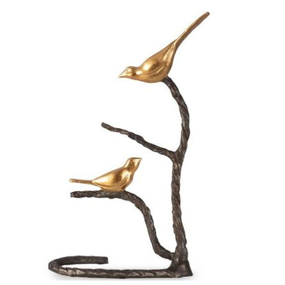 Birds on a Limb Sculpture