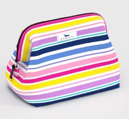 Stripe a Pose Little Mouth Makeup Bag