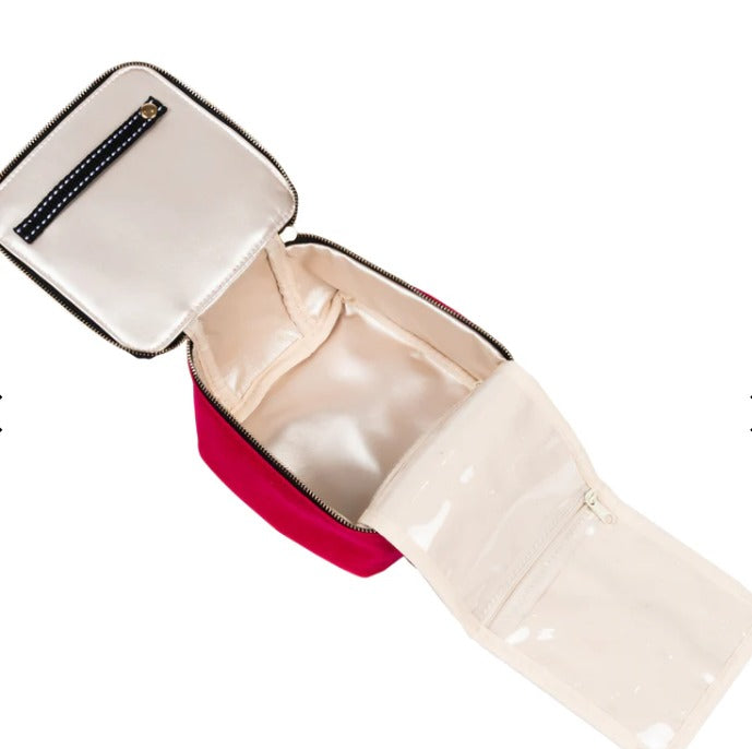 Pink Velvet Hidden Gem Jewelry Case