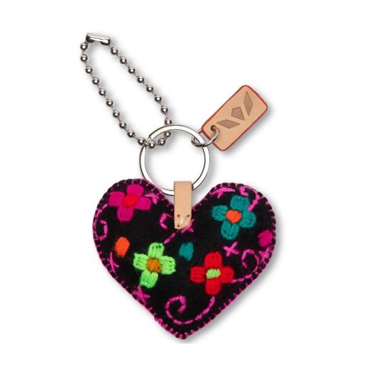 Black Corazon Grande Charm