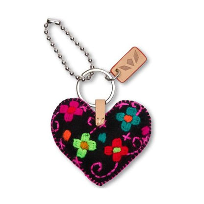 Black Corazon Grande Charm
