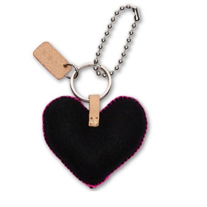 Black Corazon Grande Charm