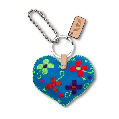 Corazon Grande Turquoise Charm